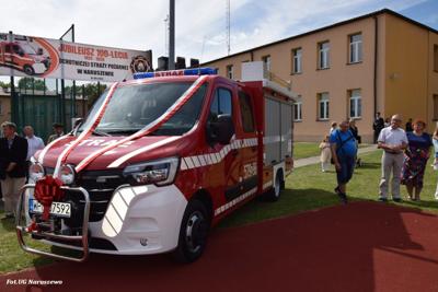 Obchody 100-lecia istnienia jednostki OSP Naruszewo - część oficjalna uroczystości oraz piknik rodzinny