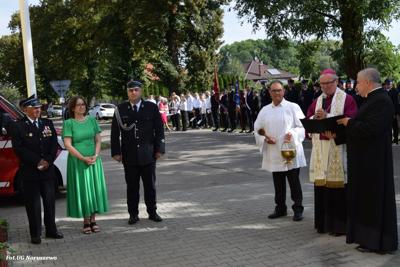 Obchody 100-lecia istnienia jednostki OSP Naruszewo - część oficjalna uroczystości oraz piknik rodzinny