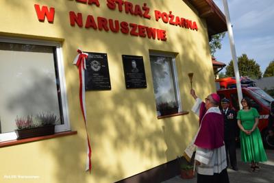 Obchody 100-lecia istnienia jednostki OSP Naruszewo - część oficjalna uroczystości oraz piknik rodzinny