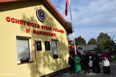 Obchody 100-lecia istnienia jednostki OSP Naruszewo - część oficjalna uroczystości oraz piknik rodzinny