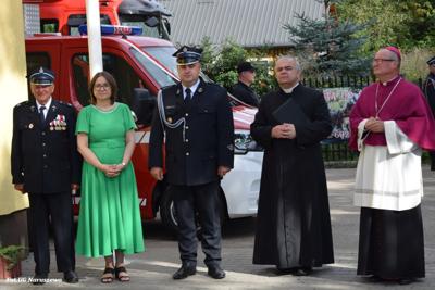 Obchody 100-lecia istnienia jednostki OSP Naruszewo - część oficjalna uroczystości oraz piknik rodzinny