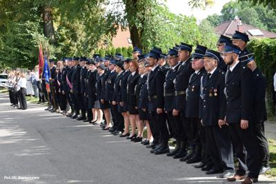 Obchody 100-lecia istnienia jednostki OSP Naruszewo - część oficjalna uroczystości oraz piknik rodzinny