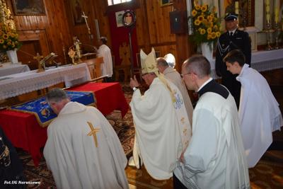 Obchody 100-lecia istnienia jednostki OSP Naruszewo - część oficjalna uroczystości oraz piknik rodzinny