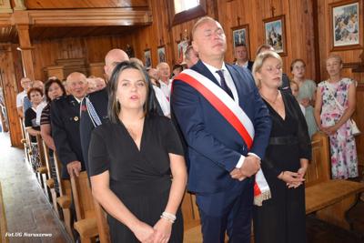 Obchody 100-lecia istnienia jednostki OSP Naruszewo - część oficjalna uroczystości oraz piknik rodzinny