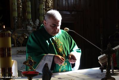 Pożegnanie księdza proboszcza Grzegorza Ślesickiego