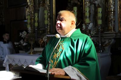 Pożegnanie księdza proboszcza Grzegorza Ślesickiego