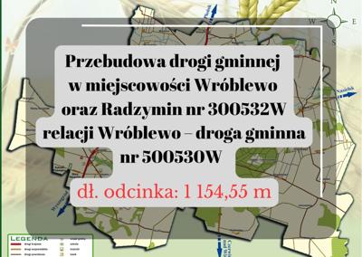 „Poprawa jakości infrastruktury drogowej gminy Naruszewo - Etap II” - Radzymin
