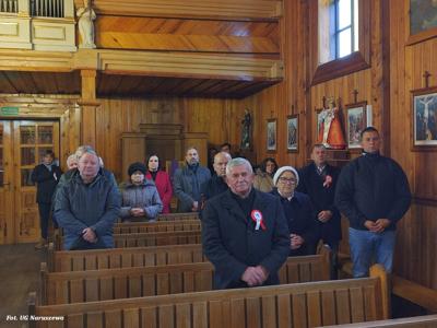 106.rocznica odzyskania przez Polskę Niepodległości (Naruszewo, 11.11.2024r.)