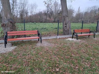 Modernizacja placu zabaw w miejscowości Strzembowo (17.11.2024r.)