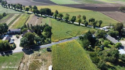 Budowa drogi gminnej w miejscowości Troski i Skwary, odcinek o długości 410 m (10.09.2024r.)