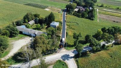 Budowa drogi gminnej w miejscowości Troski i Skwary, odcinek o długości 410 m (10.09.2024r.)