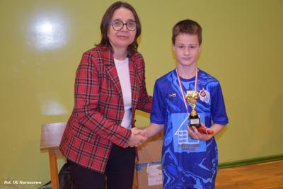 Turniej Mikołajkowy Halowej Piłki Nożnej o Puchar Wójta Gminy Naruszewo (kat. młodzik - rocznik 2014 i młodsi)
