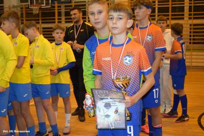 Turniej Mikołajkowy Halowej Piłki Nożnej o Puchar Wójta Gminy Naruszewo (kat. młodzik - rocznik 2014 i młodsi)