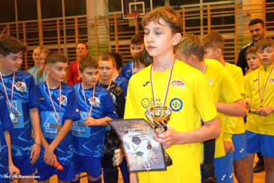 Turniej Mikołajkowy Halowej Piłki Nożnej o Puchar Wójta Gminy Naruszewo (kat. młodzik - rocznik 2014 i młodsi)