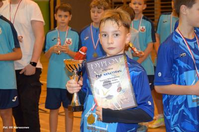 Turniej Mikołajkowy Halowej Piłki Nożnej o Puchar Wójta Gminy Naruszewo (kat. młodzik - rocznik 2014 i młodsi)