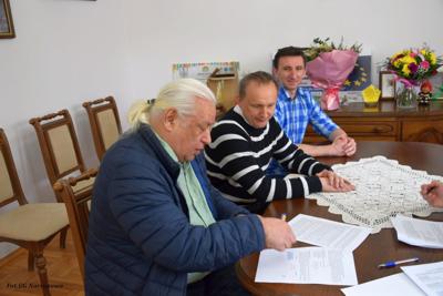 Budowa przydomowych oczyszczalni ścieków na terenie Gminy Naruszewo - etap IV - podpisanie umowy 09.04.2024r.
