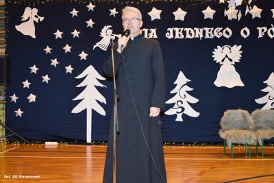Spotkanie opłatkowe i jasełka w SP Naruszewo (19.12.2024r.)