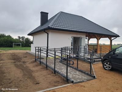 Budowa świetlicy o konstrukcji drewniano-murowanej w Wichorowie (05.06.2025r.)