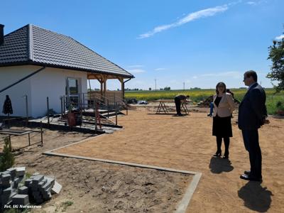 Budowa świetlicy o konstrukcji drewniano-murowanej w Wichorowie (20.05.2025r.)