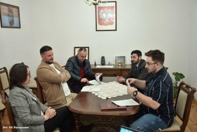 Podpisanie umowy i przekazanie placu budowy (25.02.2025r.)