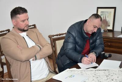 Podpisanie umowy i przekazanie placu budowy (25.02.2025r.)