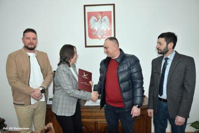 Podpisanie umowy i przekazanie placu budowy (25.02.2025r.)
