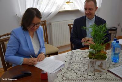 Podpisana umowa o udzielenie dotacji celowej dla Parafii w Radzyminie (21.08.2024r.)