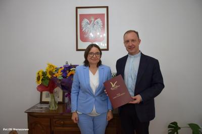 Podpisana umowa o udzielenie dotacji celowej dla Parafii w Radzyminie (21.08.2024r.)
