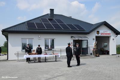 Gminny Dzień Strażaka, jubileusz 35-lecia powstania OSP Sosenkowo oraz otwarcie świetlicy wiejskiej i strażnicy OSP w Sosenkowie