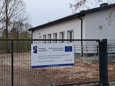 Głęboka modernizacja energetyczna budynku świetlicy wiejskiej w miejscowości Żukowo (odbiór zadania) - 26.11.2025