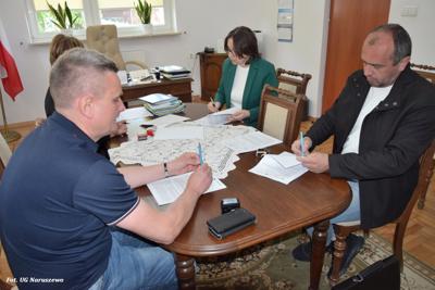 Podpisana umowa i przekazany plac budowy_07.05.2025r.