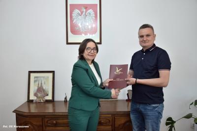 Podpisana umowa i przekazany plac budowy_07.05.2025r.