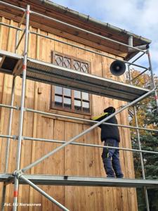 Remont zespołu sakralnego w Naruszewie (10.10.2025)