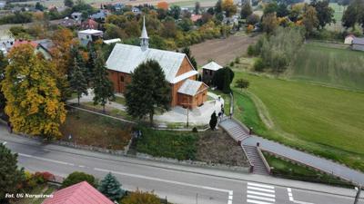 Remont zespołu sakralnego w Naruszewie - odbiór robót (15.10.2025r.)