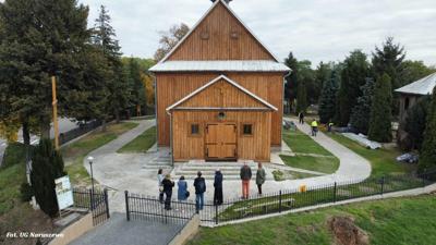Remont zespołu sakralnego w Naruszewie - odbiór robót (15.10.2025r.)
