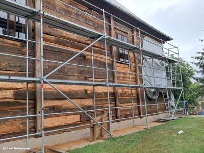 Remont zespołu sakralnego w Naruszewie (05.06.2025r.)