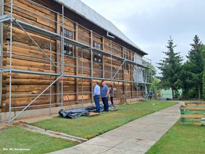 Remont zespołu sakralnego w Naruszewie (05.06.2025r.)