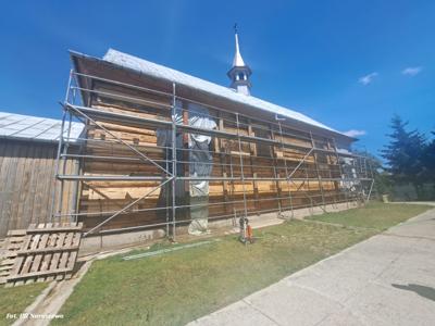 Remont zespołu sakralnego w Naruszewie (26.06.2025r.)