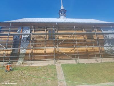 Remont zespołu sakralnego w Naruszewie (26.06.2025r.)