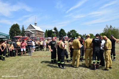 Gminne zawody sportowo-pożarnicze w Naruszewie (06.07.2025r.)