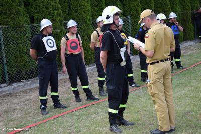 Gminne zawody sportowo-pożarnicze w Naruszewie (06.07.2025r.)