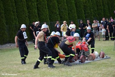 Gminne zawody sportowo-pożarnicze w Naruszewie (06.07.2025r.)
