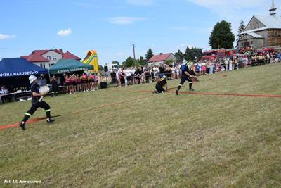 Gminne zawody sportowo-pożarnicze w Naruszewie (06.07.2025r.)
