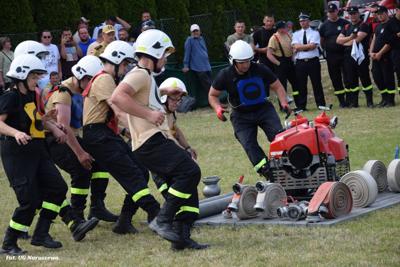 Gminne zawody sportowo-pożarnicze w Naruszewie (06.07.2025r.)