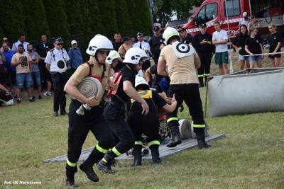 Gminne zawody sportowo-pożarnicze w Naruszewie (06.07.2025r.)