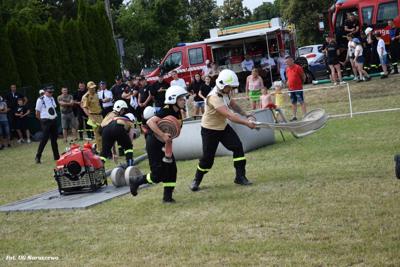 Gminne zawody sportowo-pożarnicze w Naruszewie (06.07.2025r.)