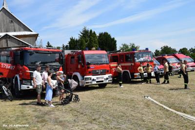 Gminne zawody sportowo-pożarnicze w Naruszewie (06.07.2025r.)