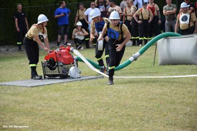 Gminne zawody sportowo-pożarnicze w Naruszewie (06.07.2025r.)