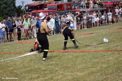 Gminne zawody sportowo-pożarnicze w Naruszewie (06.07.2025r.)