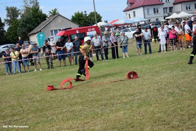 Gminne zawody sportowo-pożarnicze w Naruszewie (06.07.2025r.)